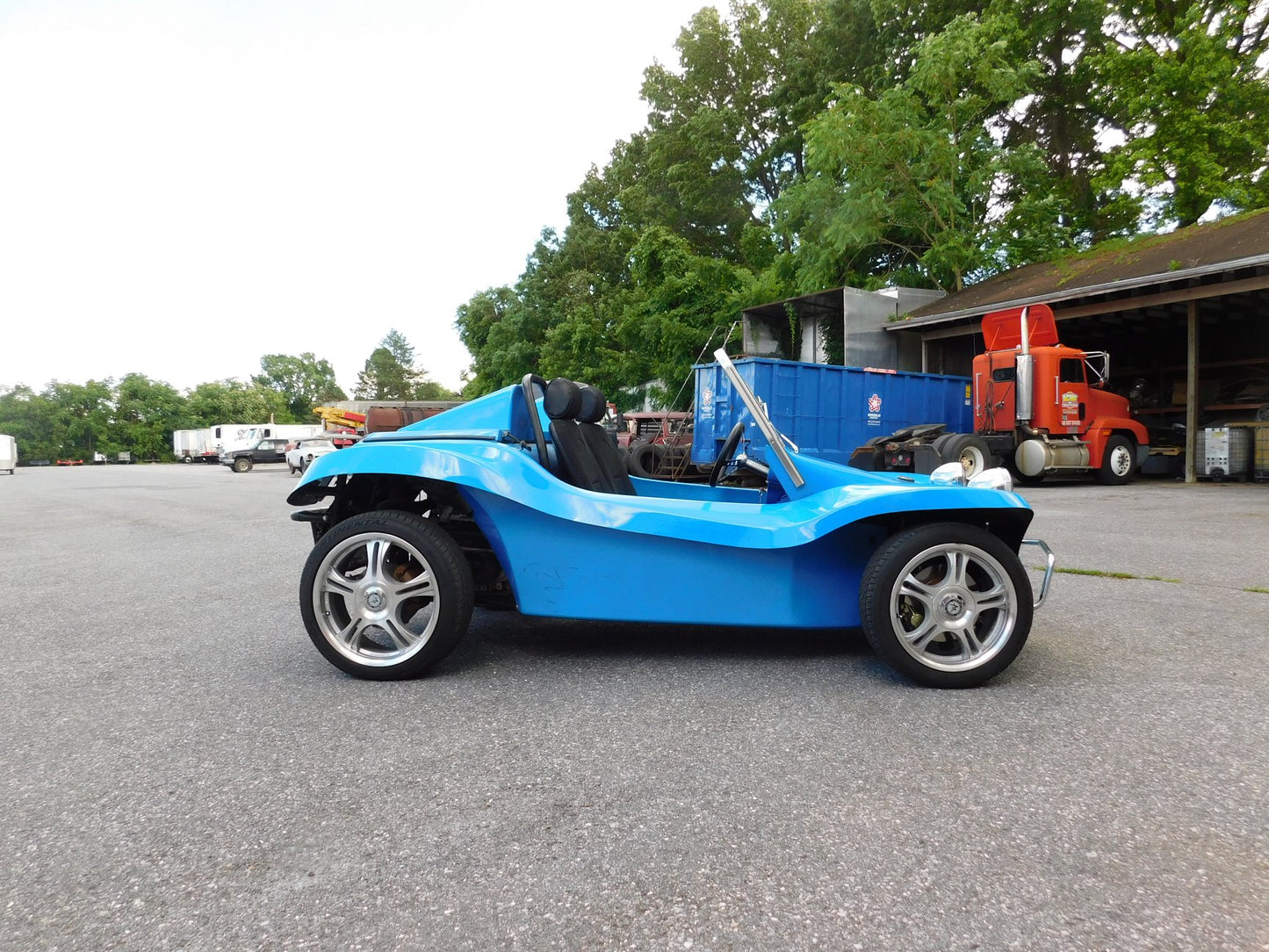 Flat Side Pods